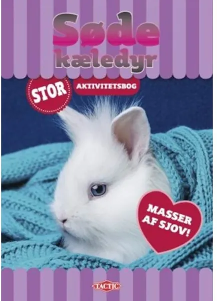 Tactic Niedliche Haustiere großes Aktivitätsbuch (96 S.)