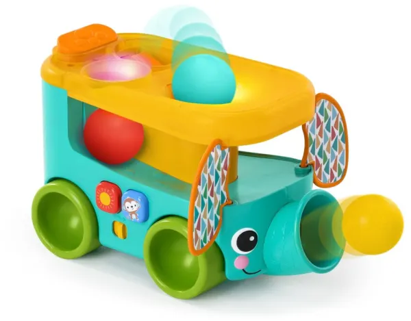 Pop & Roll Safari Bus Ballspielzeug