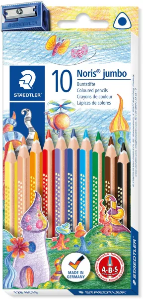STAEDTLER Noris 128 Jumbo Farbstifte