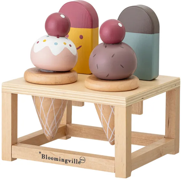 Spielzeugessen, mehrfarbig